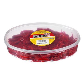 Твистер несъедоб. Helios Credo Four tail 3,35"/8,5 см Pepper Red 100шт. (HS-20-030-N)