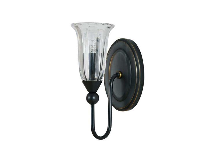 Бра NEWPORT 3711/A black+gold