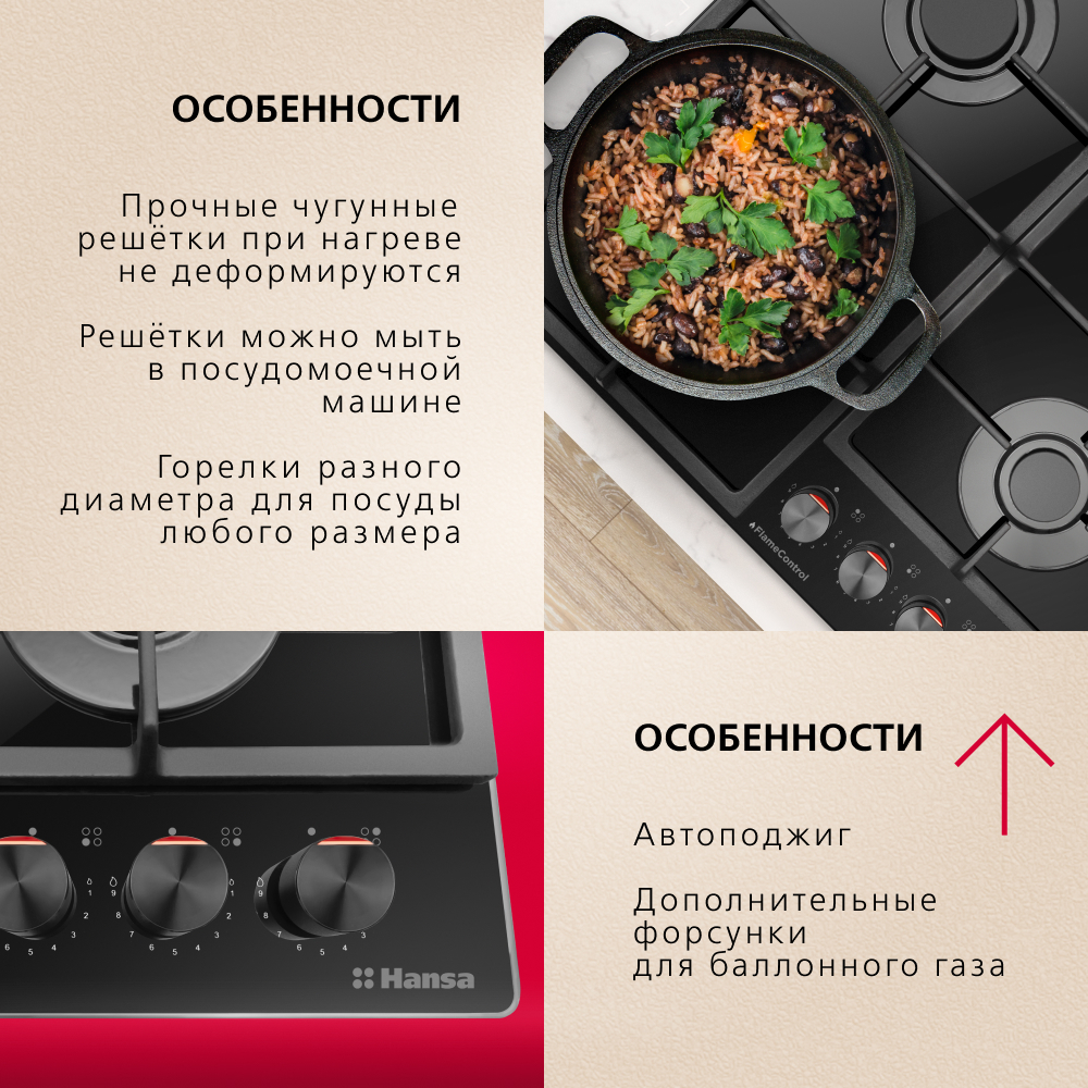 Газовая панель Hansa BHKS630540