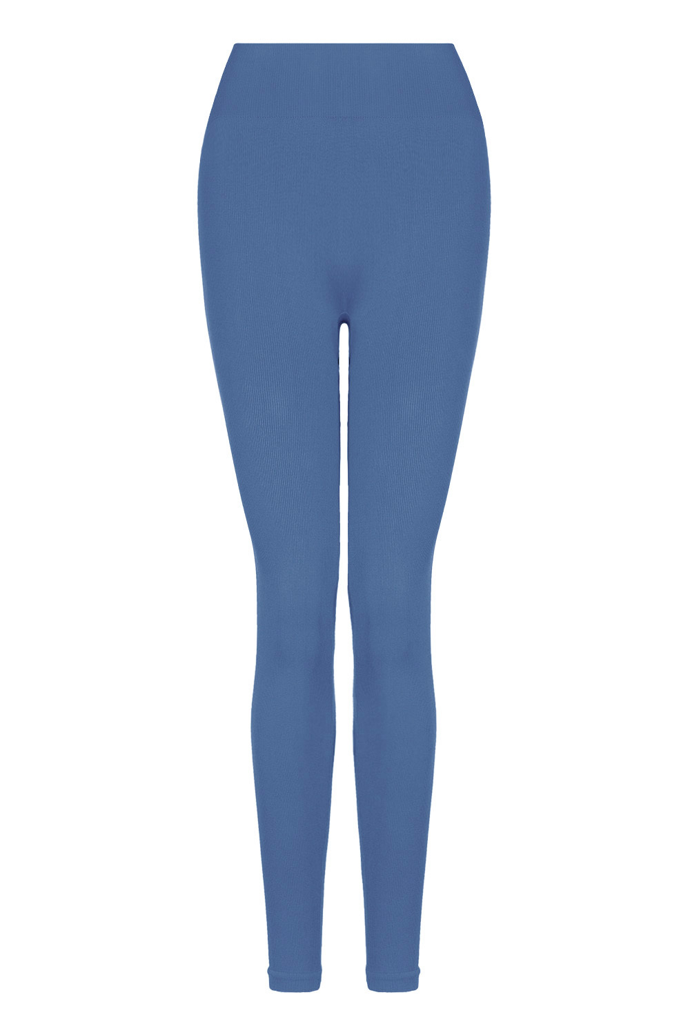 Леггинсы в рубчик №81 SUPER SOFT Пасифик