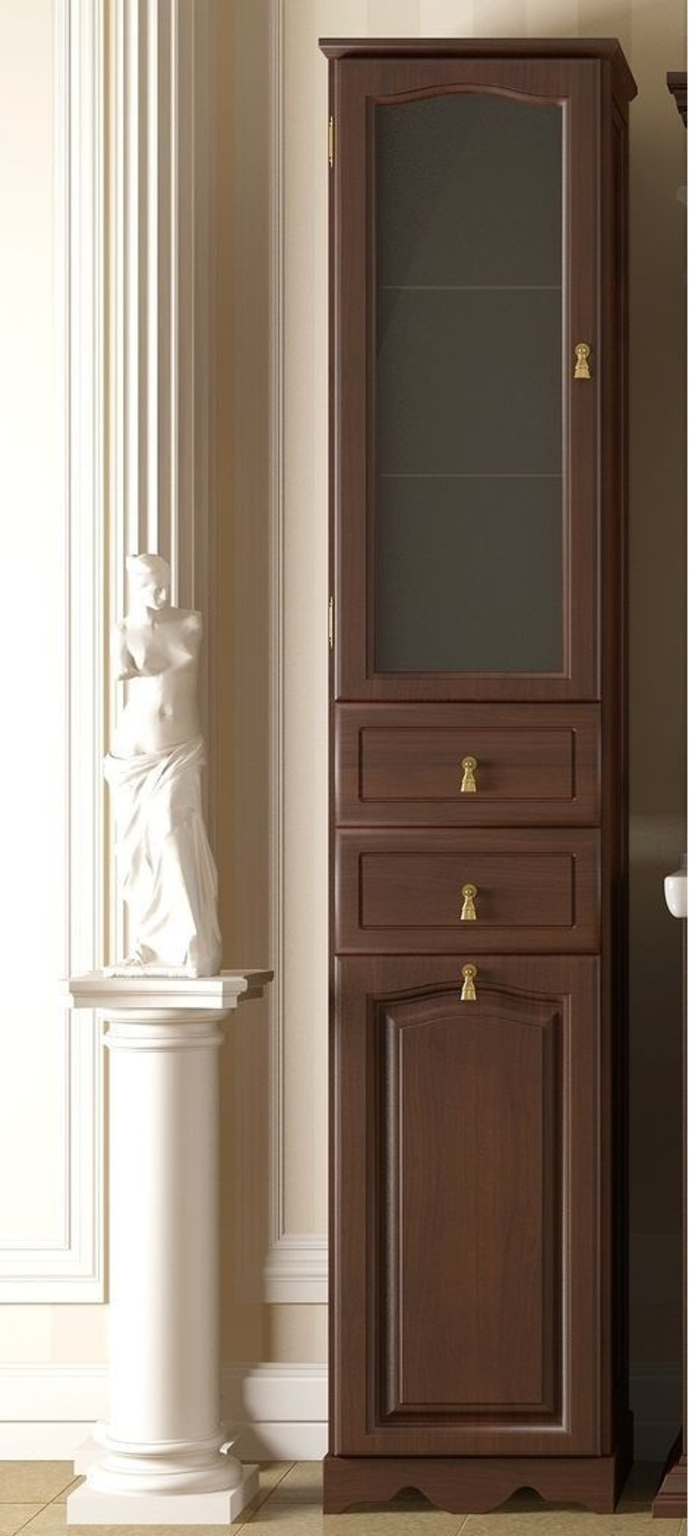 РИСПЕКТО 40 пенал лев./прав. Орех