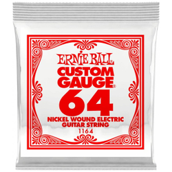 ERNIE BALL 1164 Nickel Wound .064 - Струна одиночная для электрогитары