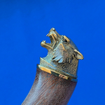 Подарочный нож Кадет Дамаск, литьё латунь