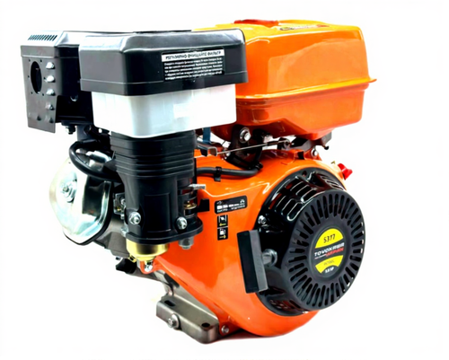 Двигатель Toyokawa S377 (под шпонку, 25х60 мм, 80х80 мм., 9,8 л.с., бензиновый без электростартера)