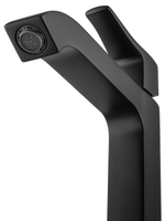 Смеситель для раковины высокий WONZON & WOGHAND FLEX, Черный матовый (WW-88019072-MB)