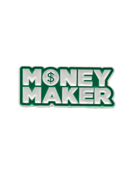 Металлический значок "Money Maker"