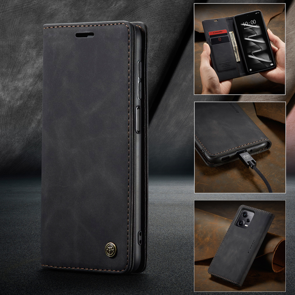 Чехол-книжка CaseMe Matte Poco X5 Pro 5G