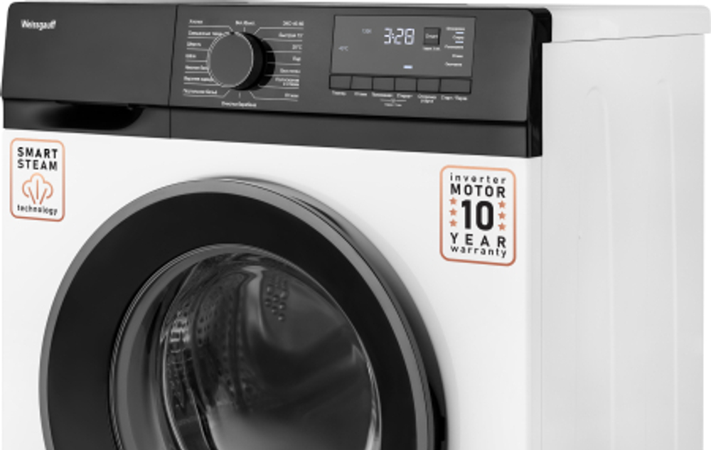 Стиральная машина Weissgauff WM 45127 DC Inverter Steam (432584)