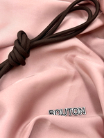 Шнур круглый темно-коричневый 1,6 м