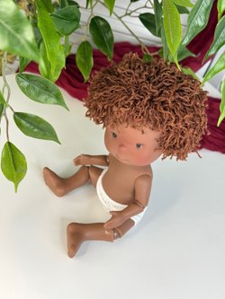 Кукла Nines виниловая 30см PIPPA шарнирная без одежды  (2902W)