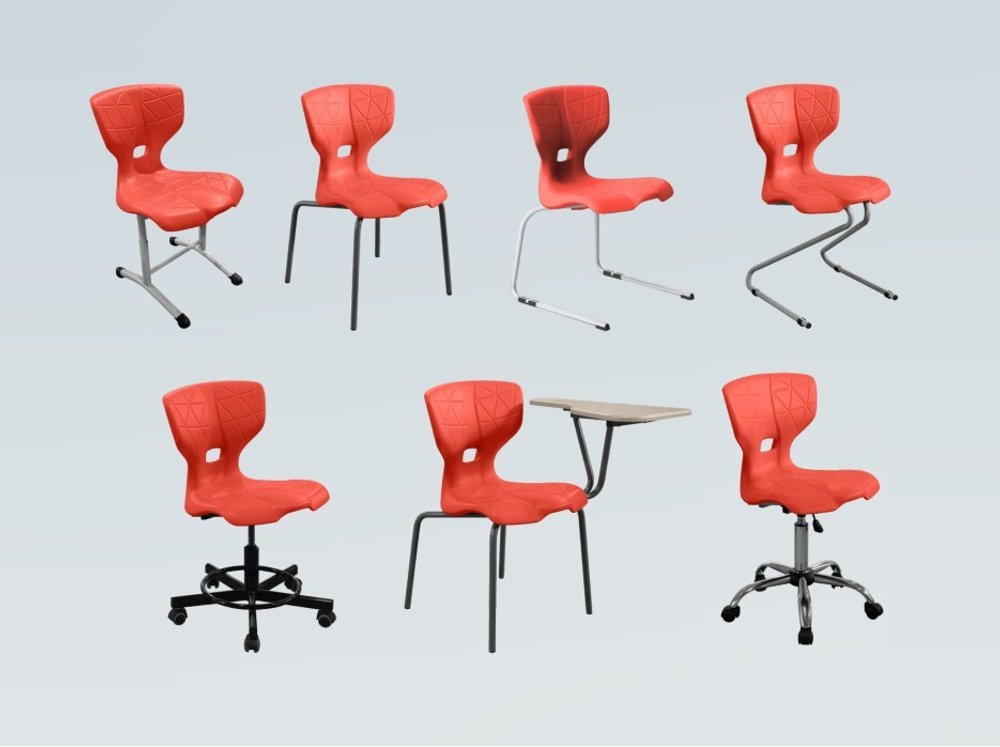 Стул ученический Delta пластик