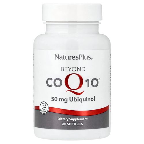 NaturesPlus, убихинол Beyond CoQ10®, 50 мг, 30 капсул