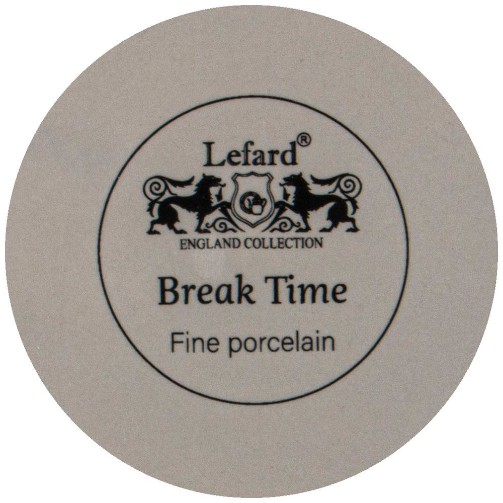 КРУЖКА LEFARD "BREAK TIME" 300 МЛ СВЕТЛО-СЕРАЯ (КОР=36ШТ.)