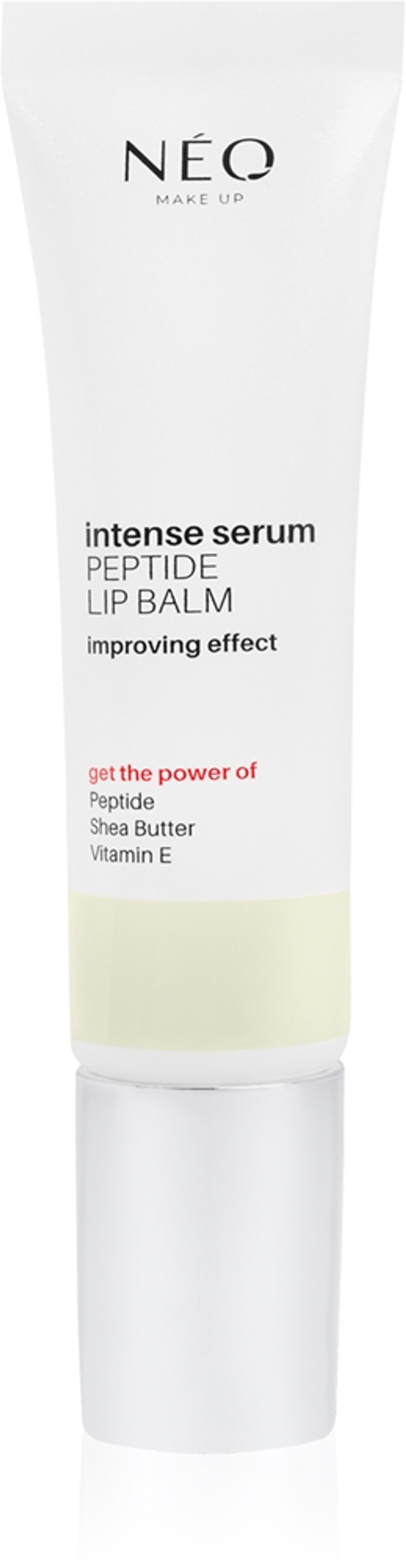 NEO MAKE UP Intense Serum Peptide Lip Balm - Бальзам для губ с интенсивным действием с пептидами. оттенок 01 Perfect Glaze, 10 ml