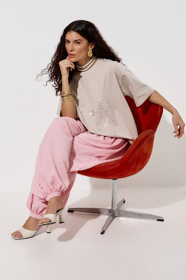 Футболка с принтом 