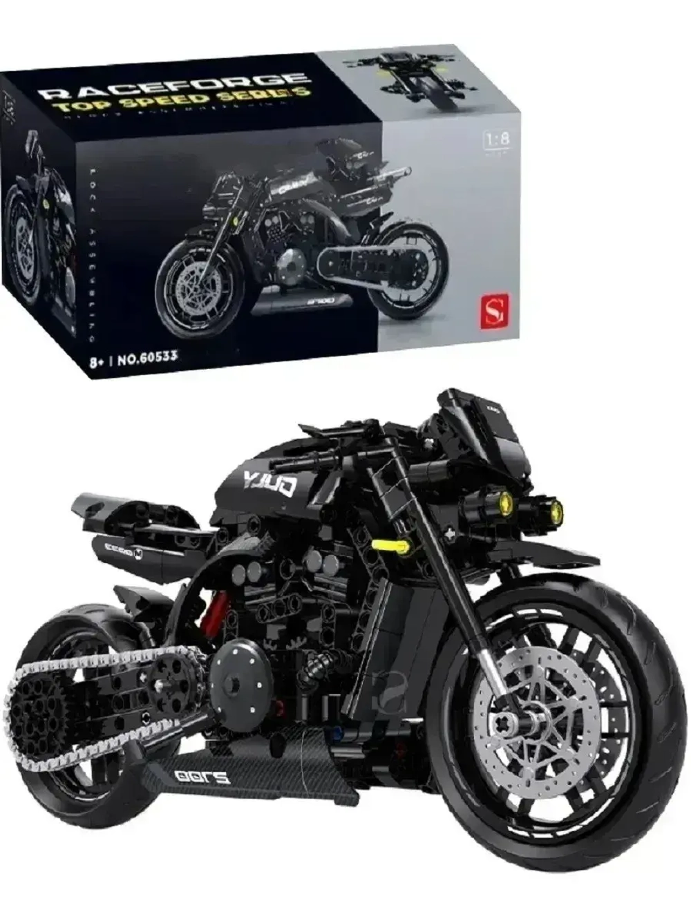 Конструктор мотоцикл Duke Harley davidson 539 деталей