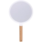 Зеркало косметическое с ручкой «Cute look - Королева», круг, цвет белый 14*25см
