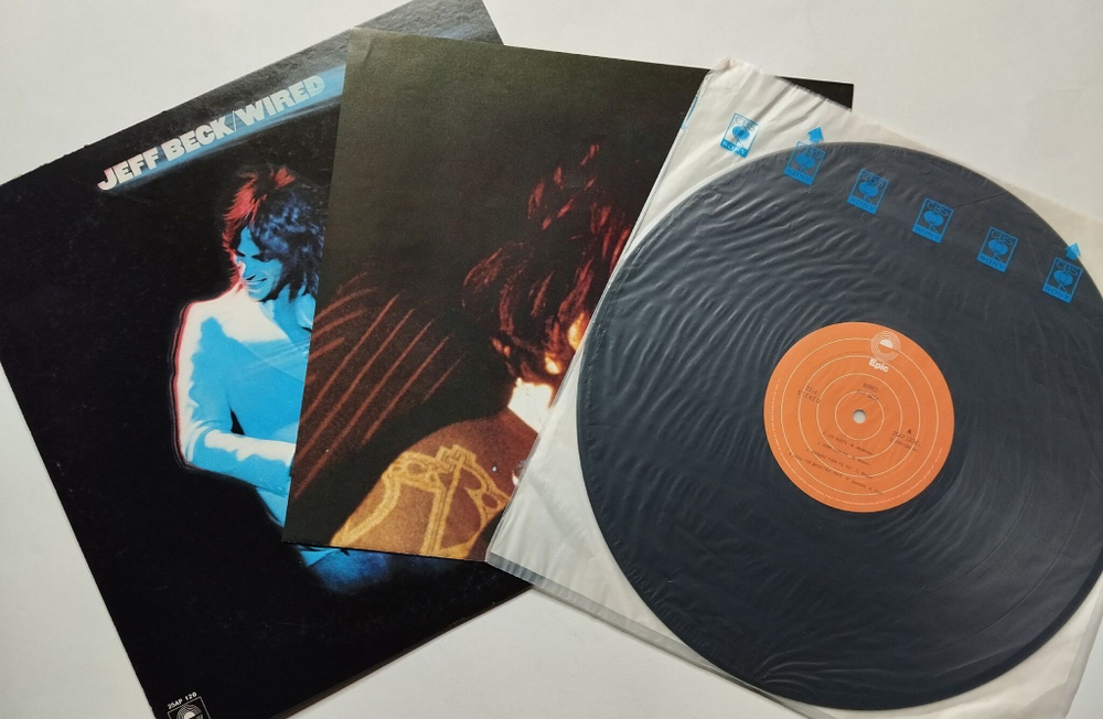 Винтажная виниловая пластинка LP Jeff Beck Wired (Japan 1976) (No Obi)