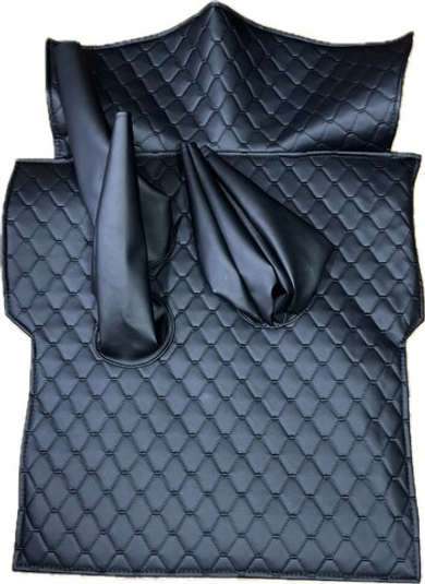 Коврик под рычаги КПП УАЗ 469, 3151 (чёрная нить Рубин)