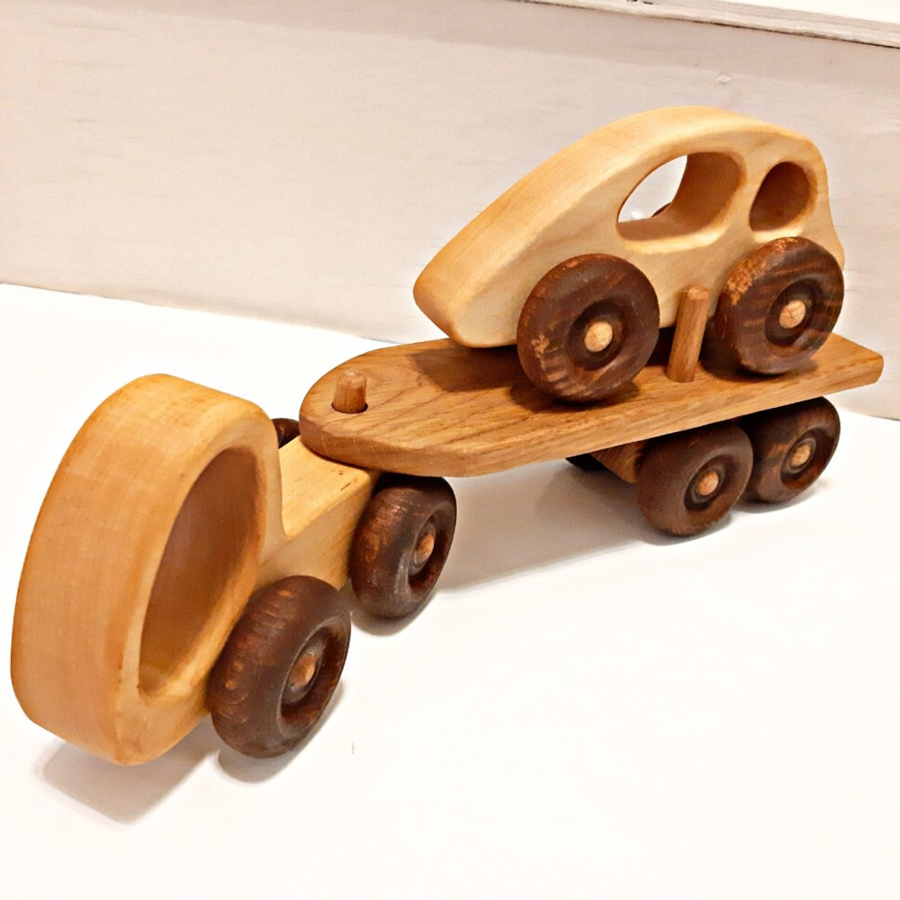 Машинка "Автовоз", Леснушки