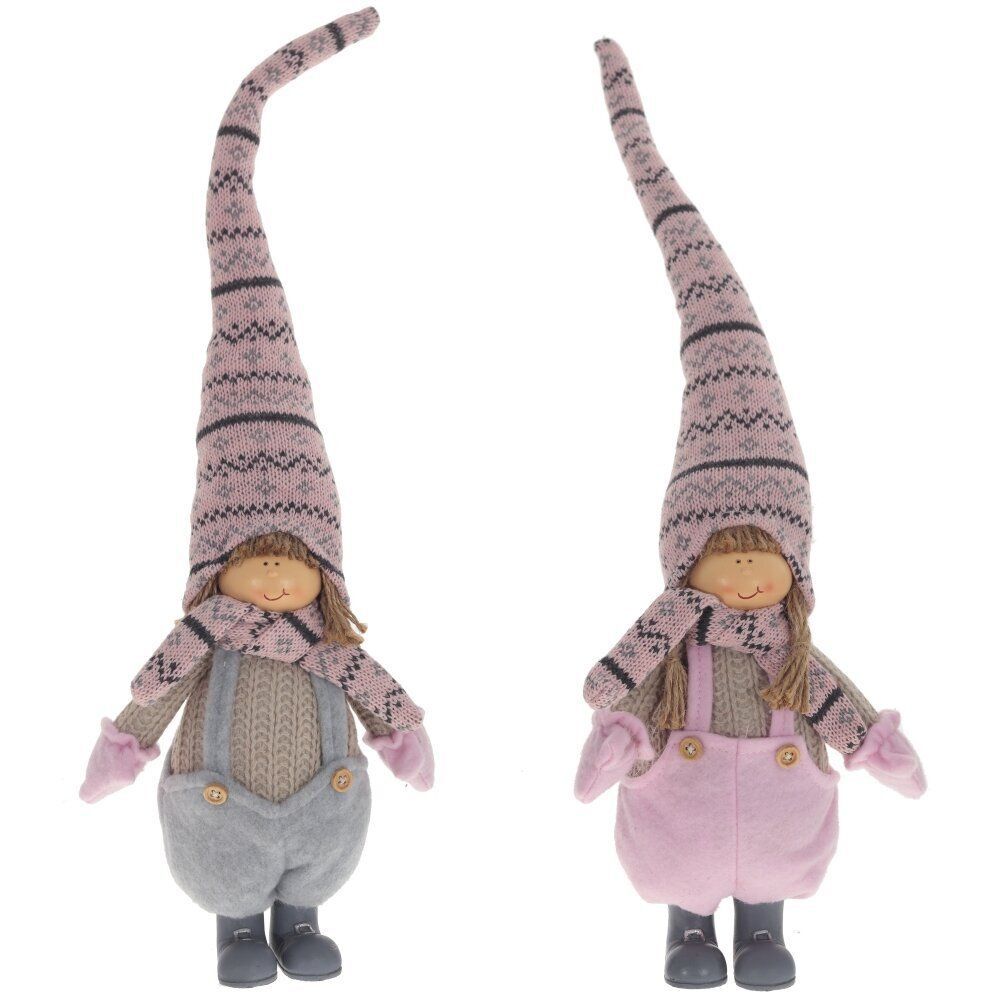 GAEM Игрушка набивная " Мальчик, Девочка", L14 W8 H50/26 см, 2в.