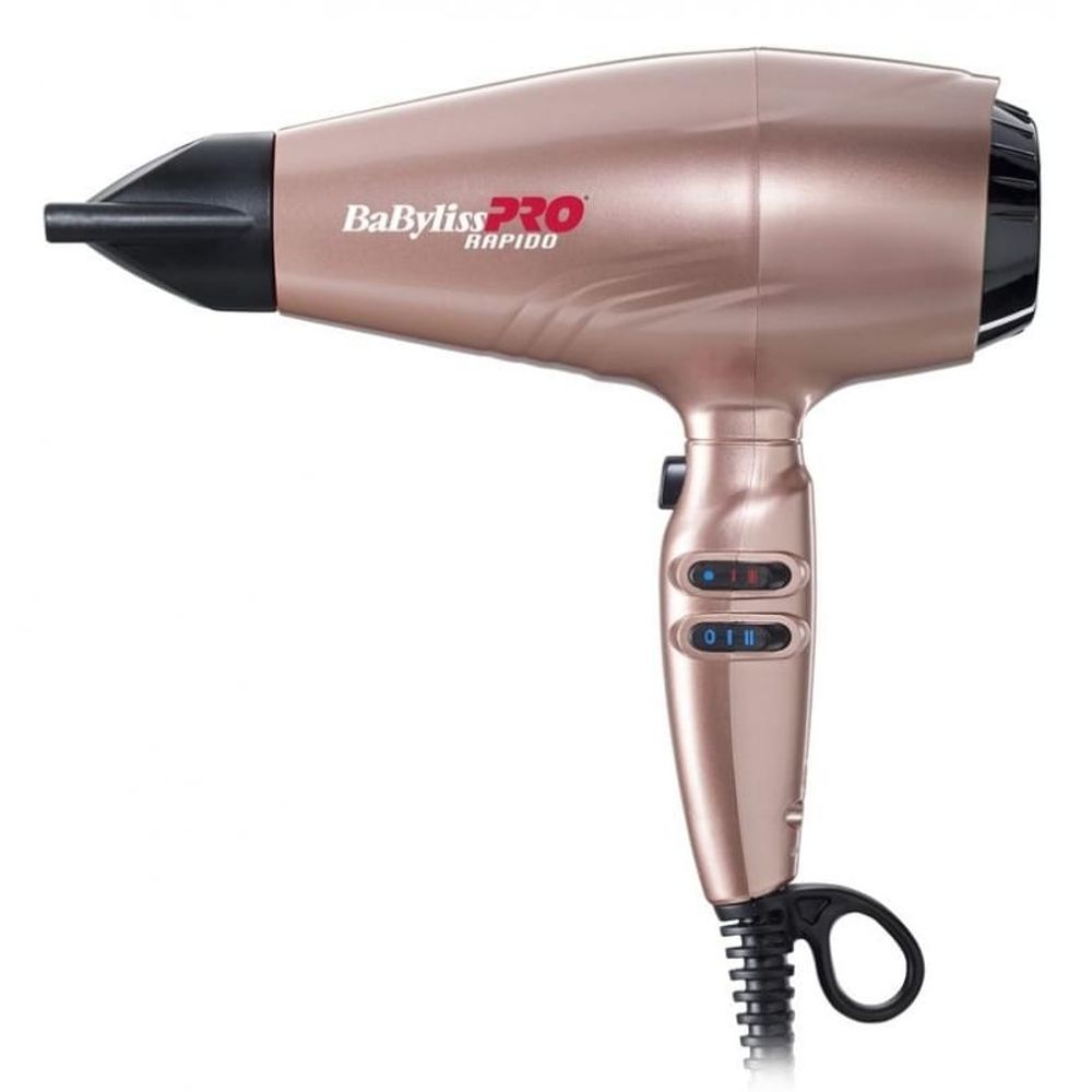 Профессиональный фен BaByliss PRO Rapido Ferrari BAB7000IRGE 2200W Rose Gold