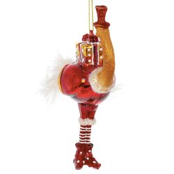 GAEM Украшение новогоднее "Страус", L10 W5 H15 см