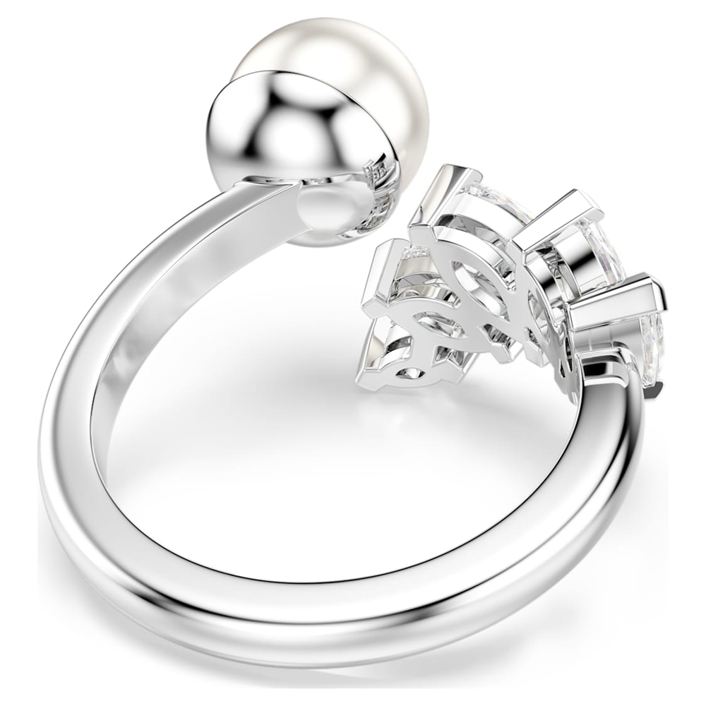 MESMERA:RING PEARL WHI/RHS 58
