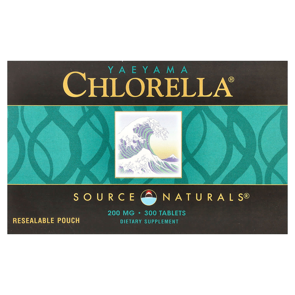 Source Naturals, Yaeyama Chlorella®, 300 таблеток