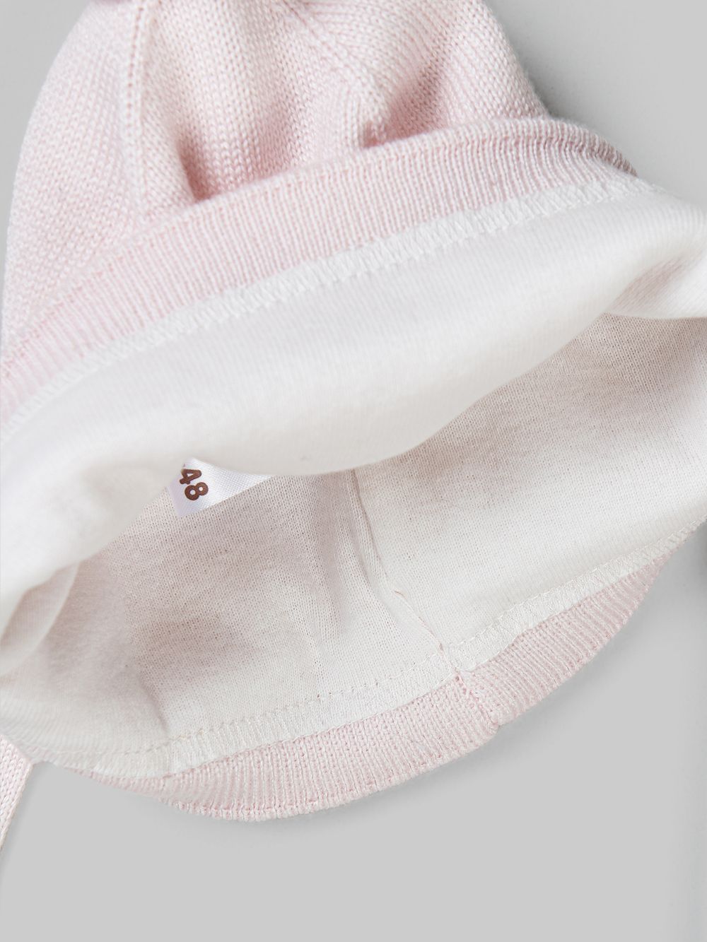 Шапка хлопковая на подкладе "Камелия" 0+