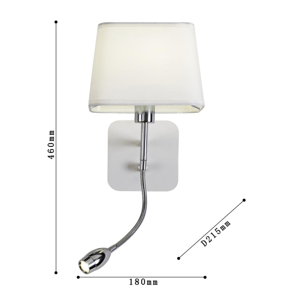 Настенный светильник Favourite Baumwolle 1687-2W