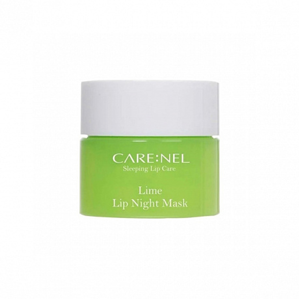 CARE:NEL Lime Lip Night Mask, 5g - Ночная маска для губ с ароматом лайма