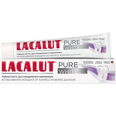 З/п LACALUT  PURE  White 75 мл.