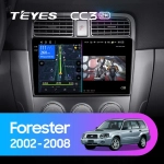Магнитола для Subaru Forester 2 SG 2002-2007 - Teyes CC3-2K QLed Android 10, ТОП процессор, SIM-слот, CarPlay