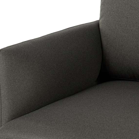 Кресло Bebe, чёрная водоотталкивающая ткань