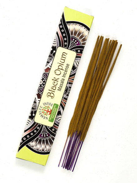 Ароматические палочки (Благовония) Черный опиум Black Opium (ORKAY) 1 пачка, 15 г