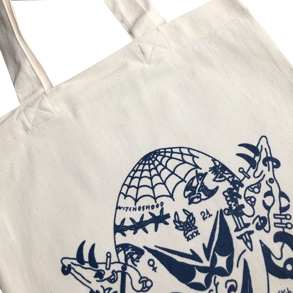 Шоппер Comradonna Art Роберта WitcheshooD бежевый