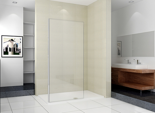 Душевая стенка WeltWasser WW400 70B 10000009938 профиль Хром стекло прозрачное