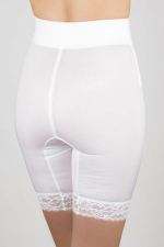 Шелковистые корсетные панталоны (Размер: 4X) (Цвет: бежевый)