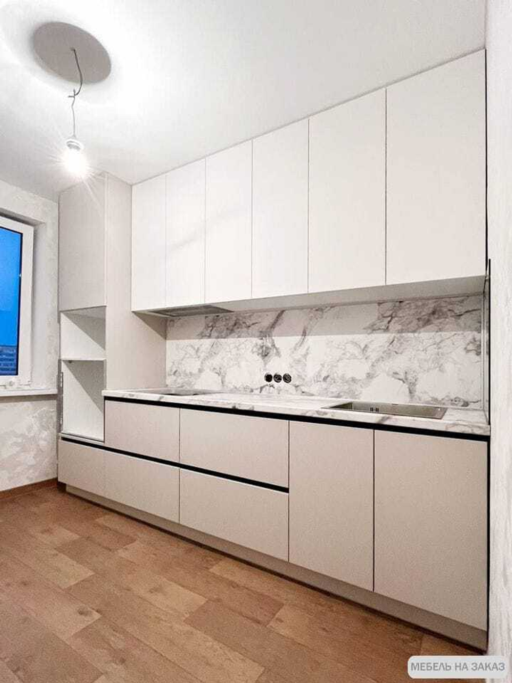 Кухня на заказ со встроенной техникой