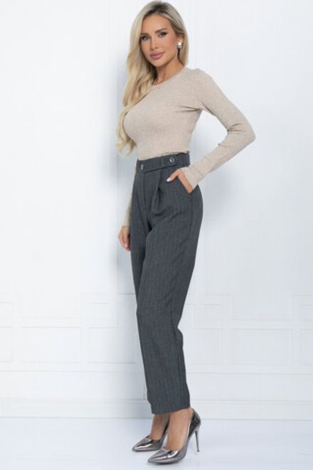 Брюки Счастливая встреча (серые) Б11437 LT Collection