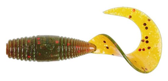 Твистеры съедобные LJ Pro Series J.I.B TAIL 2.0in (5,1 см), цв. PA16, 10 шт.