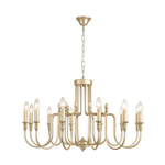 8318/12 CLASSI LN26 076 шампань/металл Люстра E14 12*40W 220V SUANA