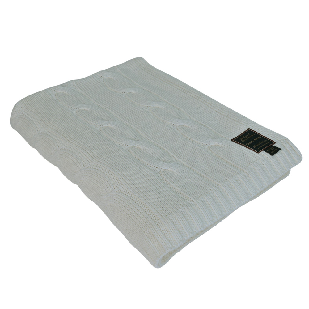 Плед 130х170 Messina от Casual Avenue слоновая кость Турция