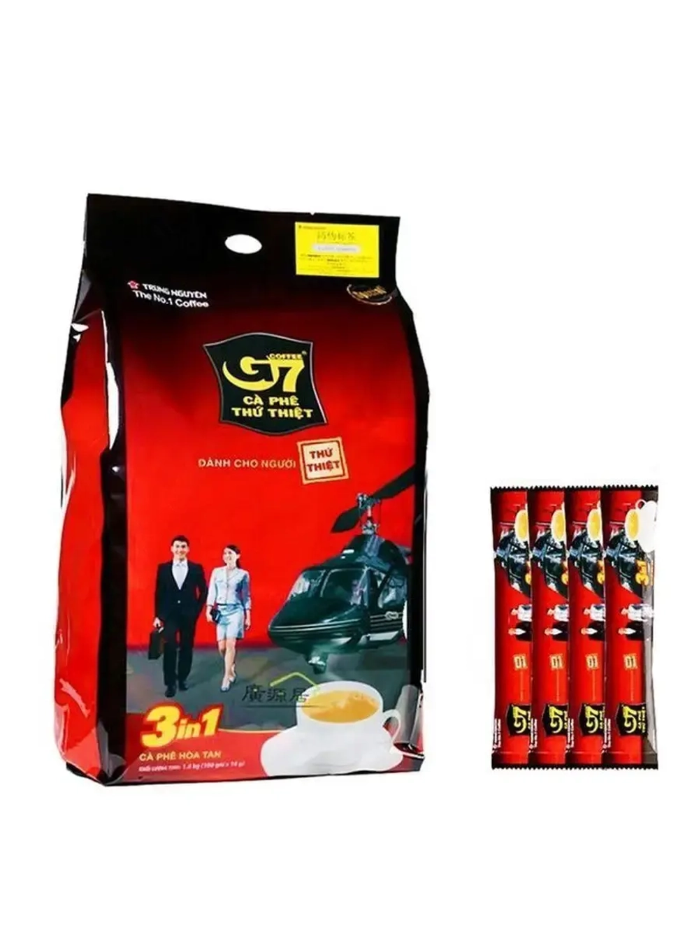 Вьетнамский растворимый кофе Trung Nguyen G7 3 в 1 Original