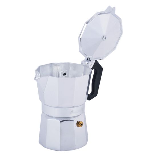 Кофеварка гейзерная 150 мл. 3 порции Kamille КМ 2500 из алюминия