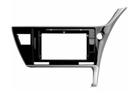 Переходная рамка магнитолы TOYOTA COROLLA, AURIS 2017-2018 (прав) 10,2 дюймов