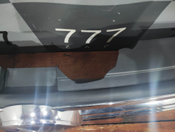 Решетка радиатора R-Line VW Touareg 2 14-18 Б/У Оригинал 7P6853653C