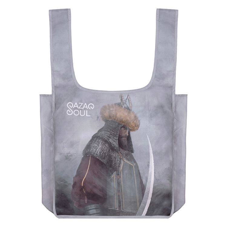 Шоппер QAZAQ SOUL складной полиэстер Батыр