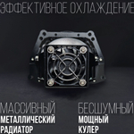 Bi led линзы 3.0 дюйма STATLIGHT A-four, комплект би лед линз, 2 шт
